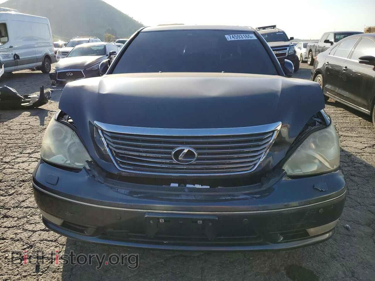 2005 LEXUS LS430 - VIN: JTHBN36FX55028386 - Фото 5