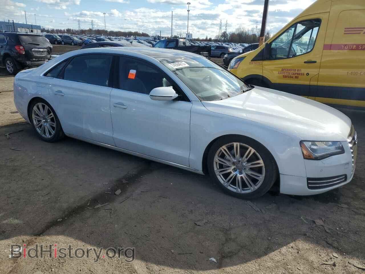 2013 AUDI A8 - VIN: WAURGAFD6DN001985 - Фото 4
