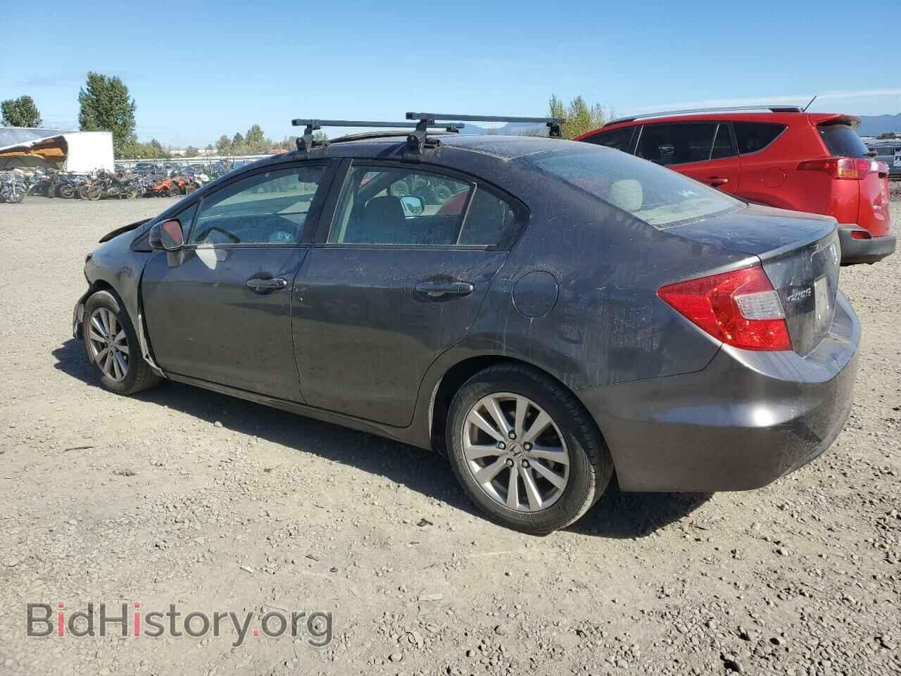 2012 HONDA CIVIC - VIN: 2HGFB2F88CH501992 - Фото 2