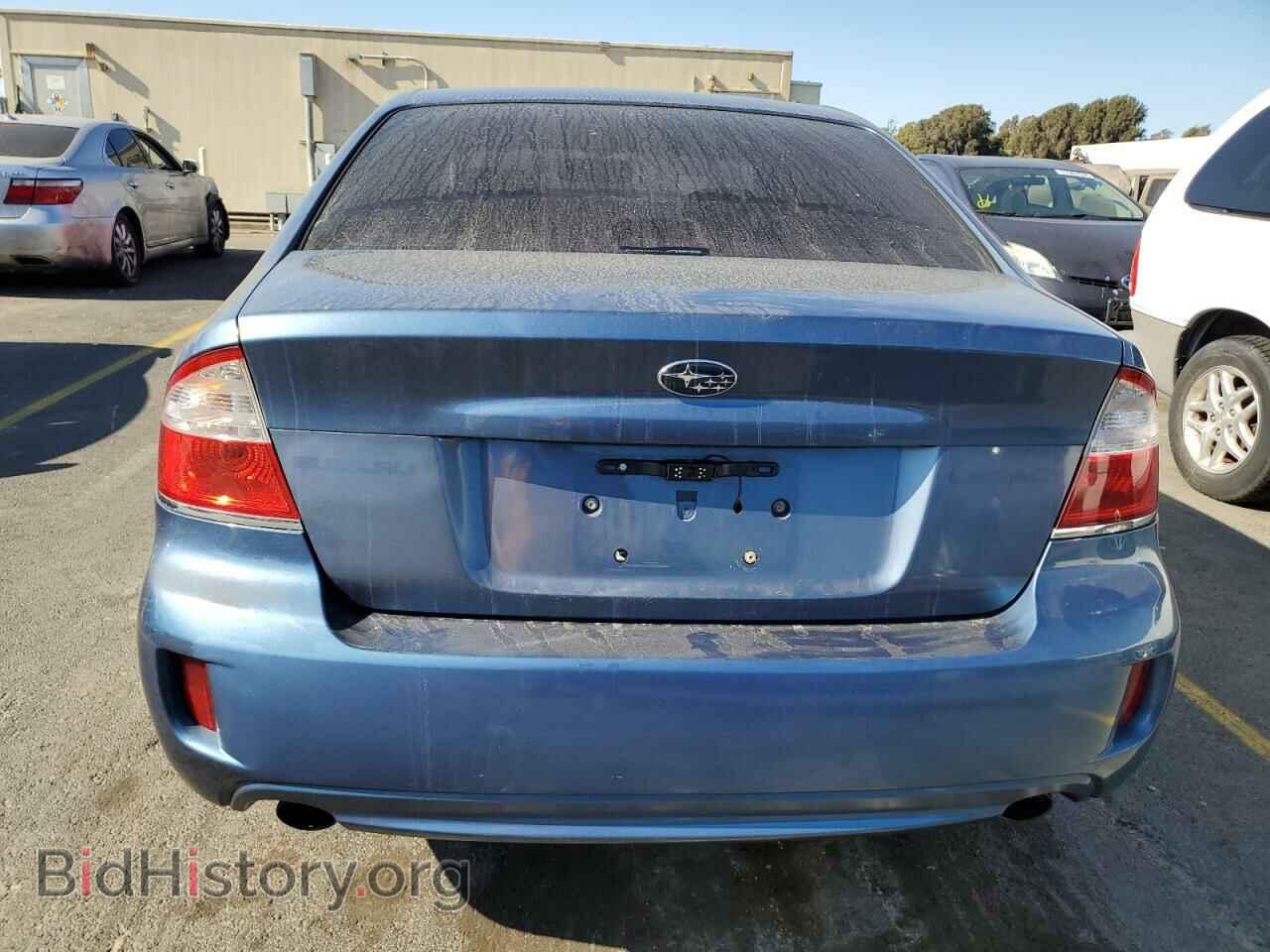 2009 SUBARU LEGACY - VIN: 4S3BL616096210307 - Фото 6