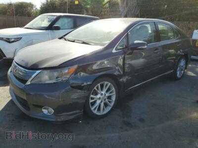 2010 Lexus HS HS 250h, charcoal — VIN JTHBB1BA0A2023250, Copart