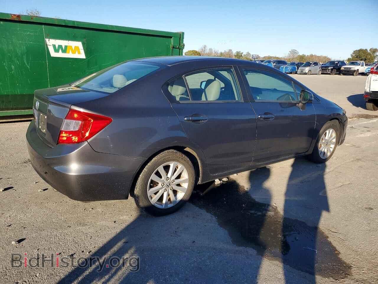 2012 HONDA CIVIC - VIN: 2HGFB2F86CH587237 - Фото 3