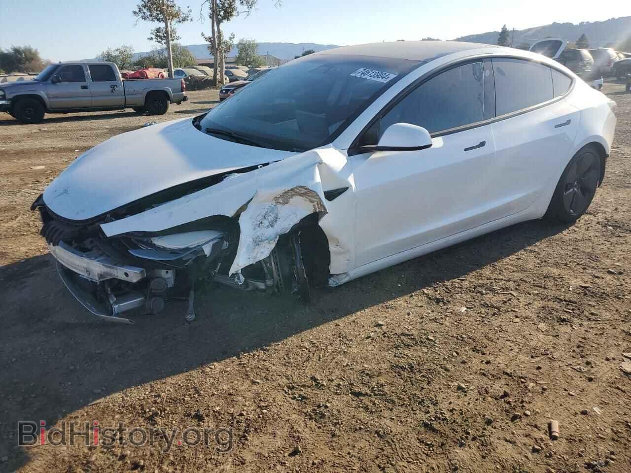 Фотография 5YJ3E1EA4MF938807 - TESLA MODEL 3 2021