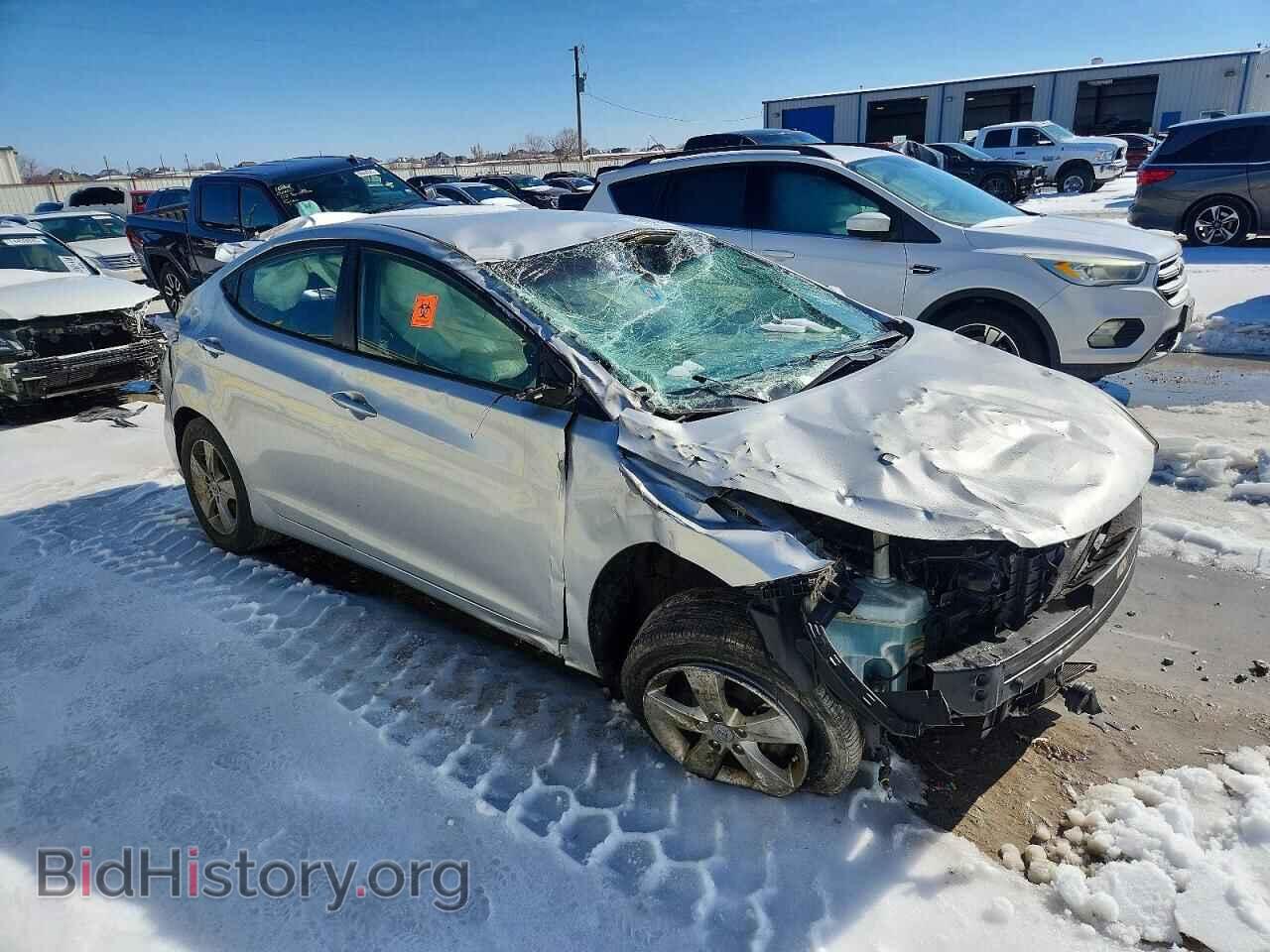 2013 HYUNDAI ELANTRA - VIN: KMHDH4AE6DU499330 - Фото 4