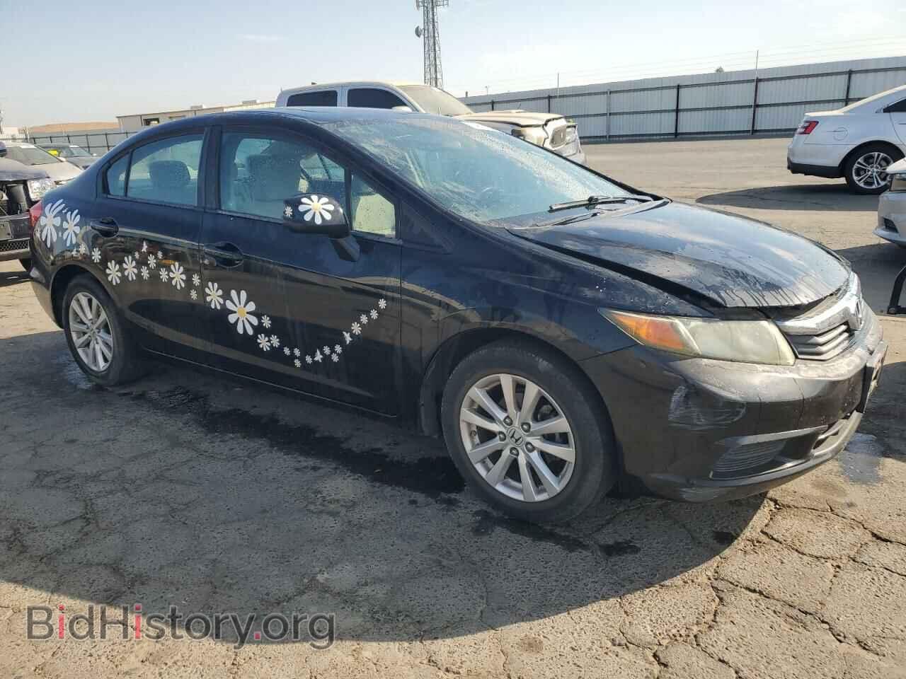 2012 HONDA CIVIC - VIN: 19XFB2F82CE354370 - Фото 4