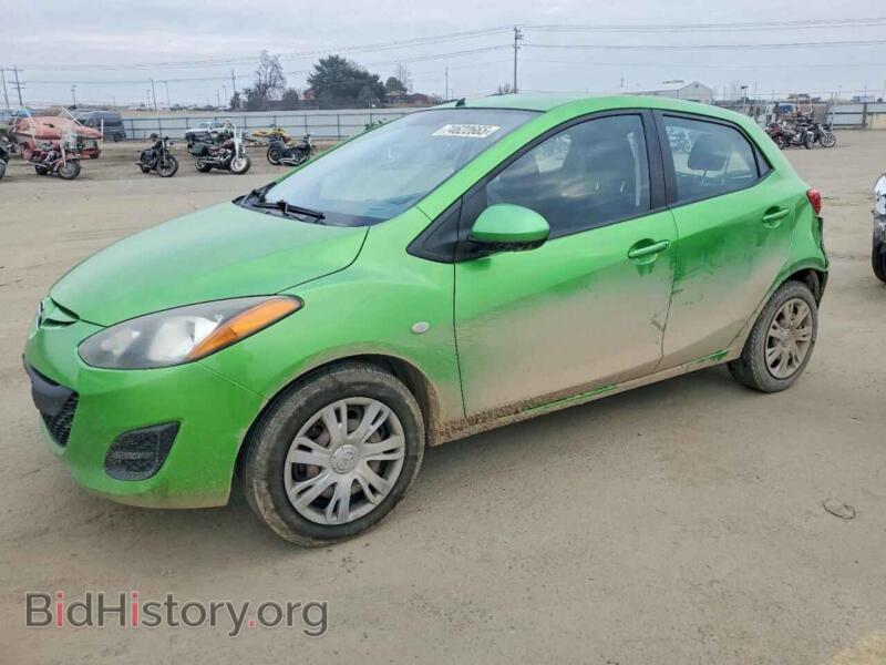 2013 Mazda 2 (VIN JM1DE1KZ3D0159041) — фото 1 из 12, Copart, повреждение: задняя часть