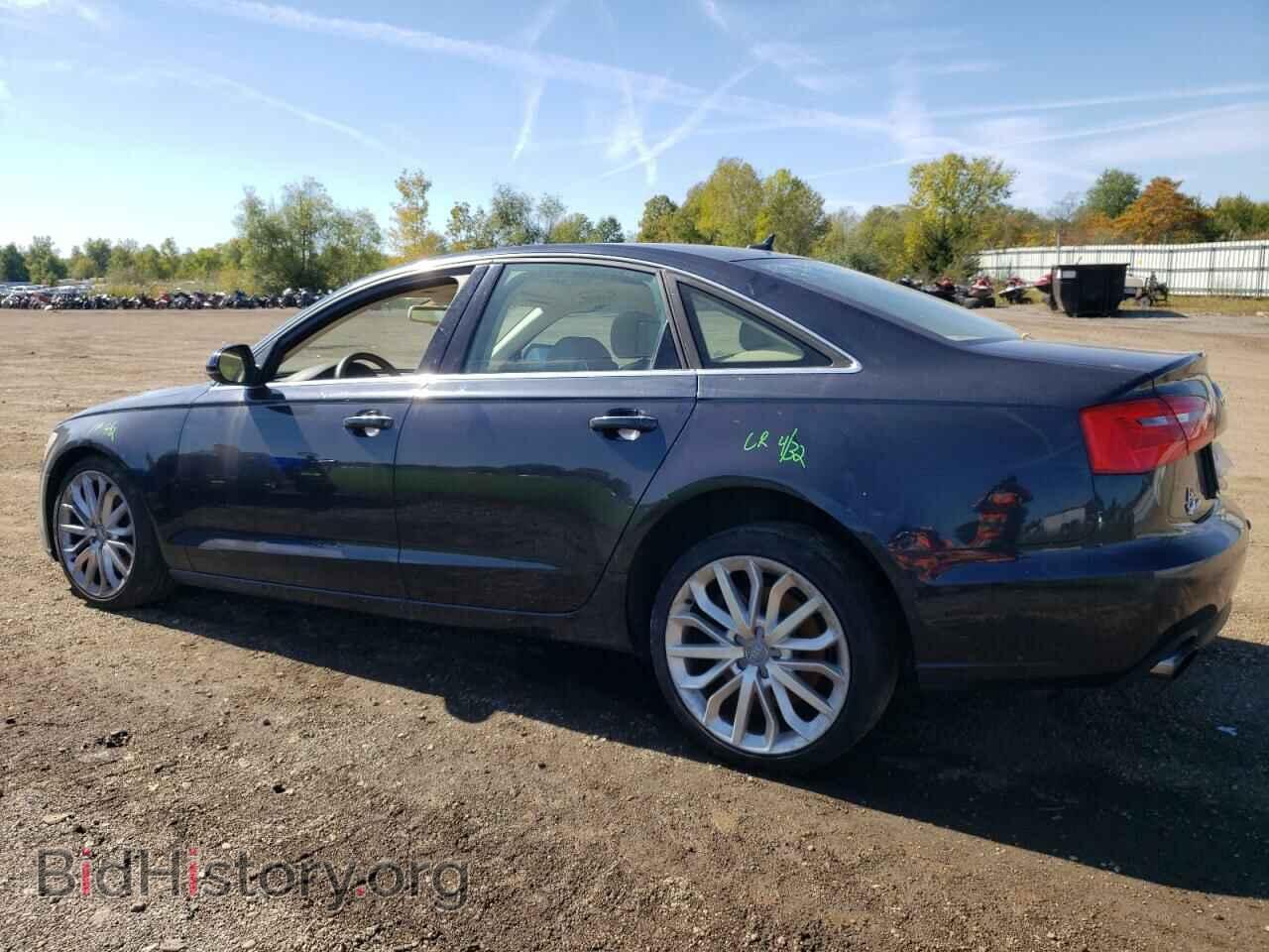 2014 AUDI A6 - VIN: WAUGFAFC4EN080219 - Фото 2