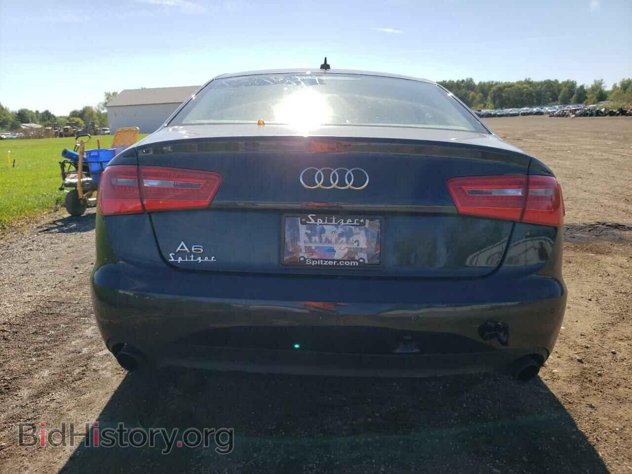 2014 AUDI A6 - VIN: WAUGFAFC4EN080219 - Фото 6