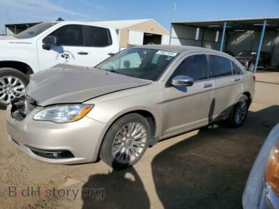 2013 Chrysler 200 Limited, gold — VIN 1C3CCBCGXDN690006, Copart