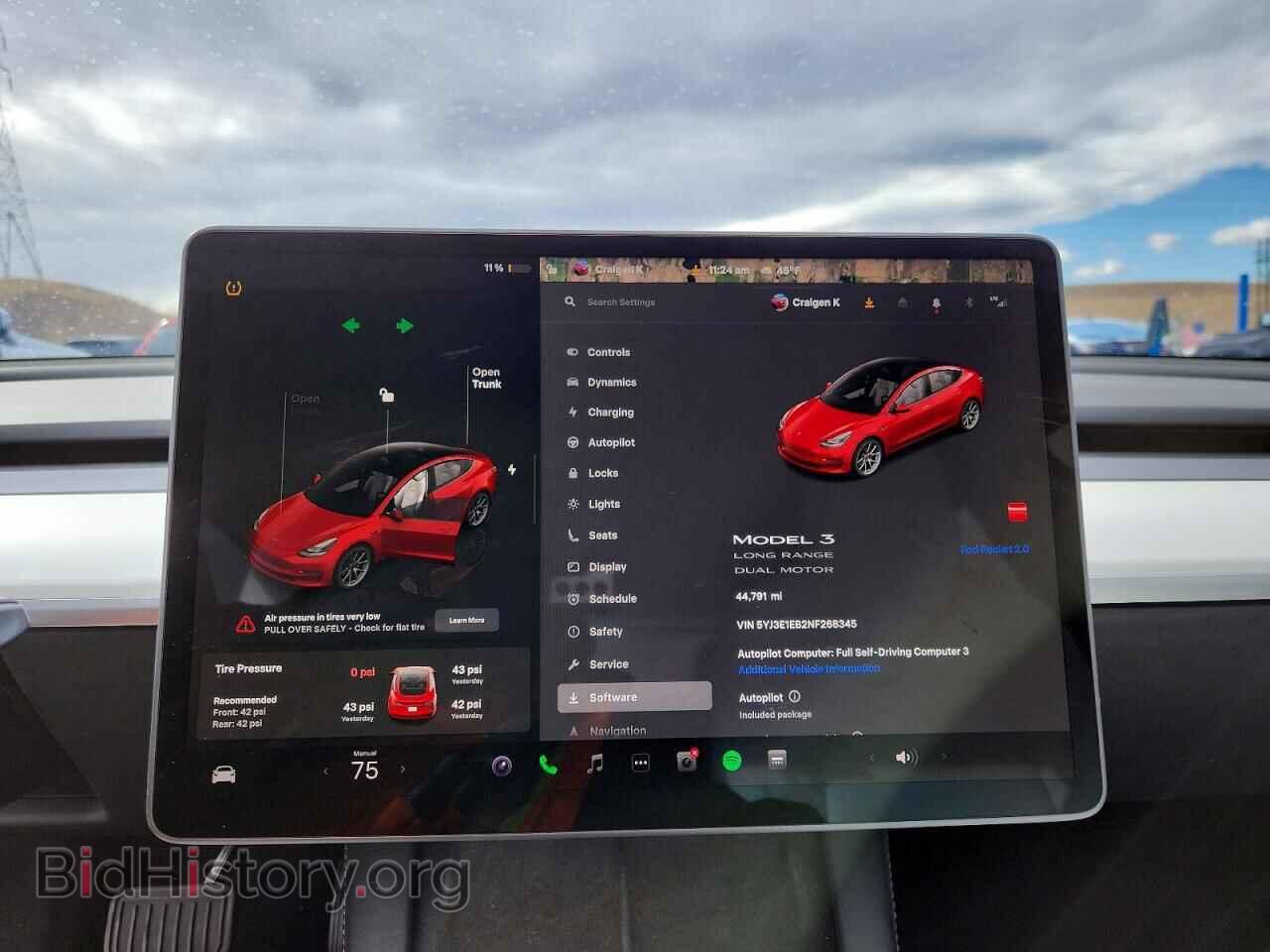 2022 TESLA MODEL 3 - VIN: 5YJ3E1EB2NF268345 - Photo 9