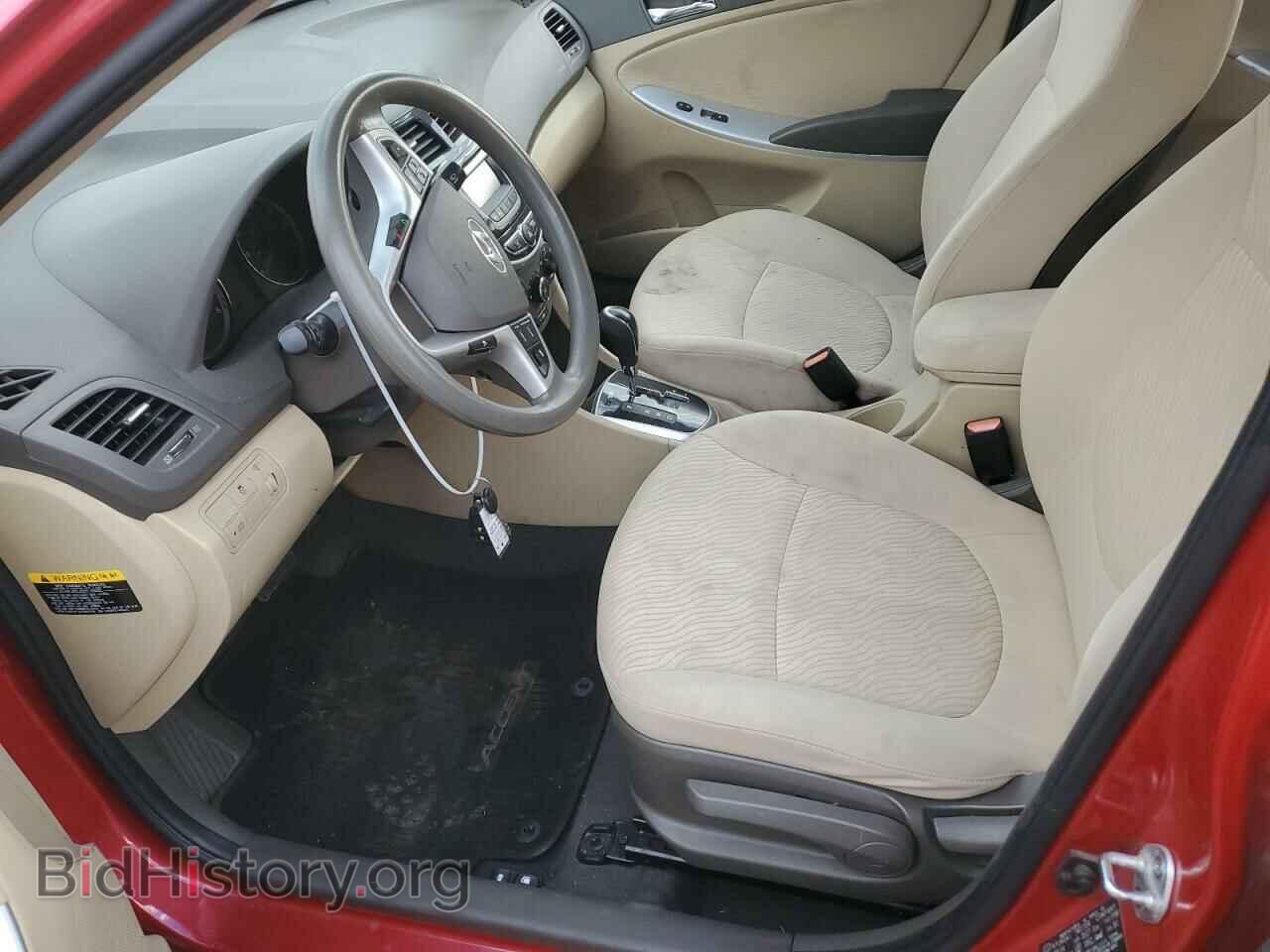 2014 HYUNDAI ACCENT - VIN: KMHCU4AEXEU738158 - Фото 7