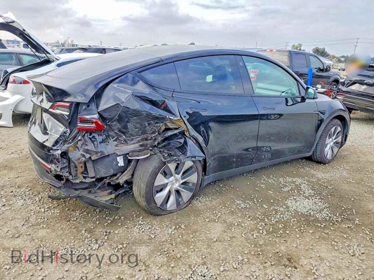 2022 TESLA MODEL Y - VIN: 7SAYGAEE4NF365737 - Фото 3