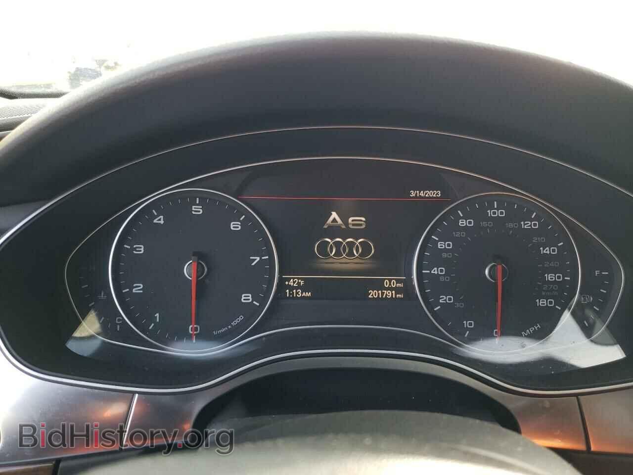 2013 AUDI A6 - VIN: WAUGFAFC8DN022550 - Фото 9