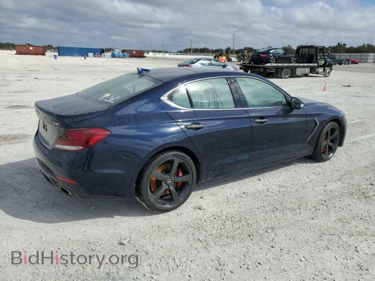 2019 GENESIS G70 - VIN: KMTG34LE7KU031005 - Photo 3