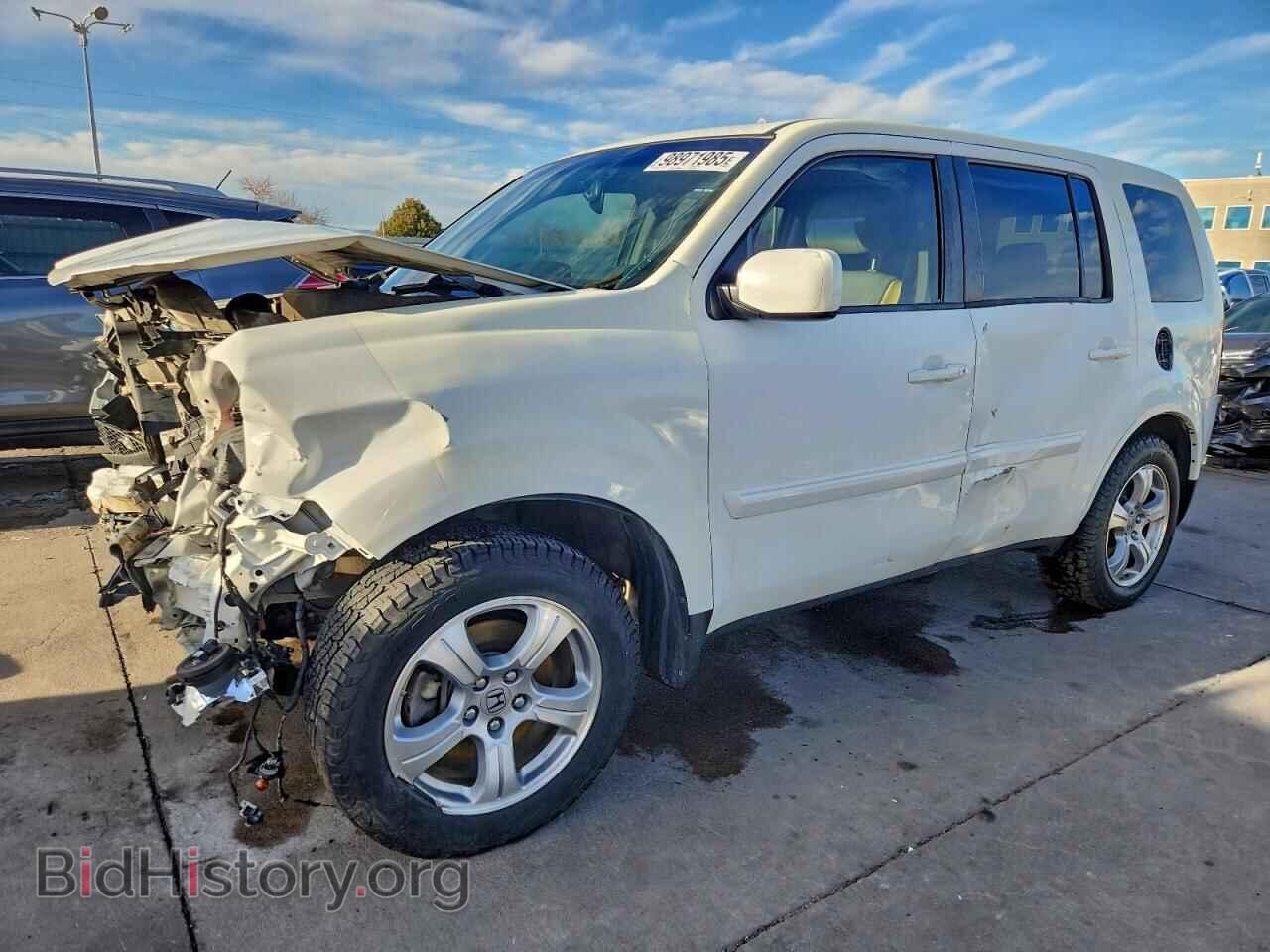 Photo 5FNYF4H58CB077228 - HONDA PILOT 2012