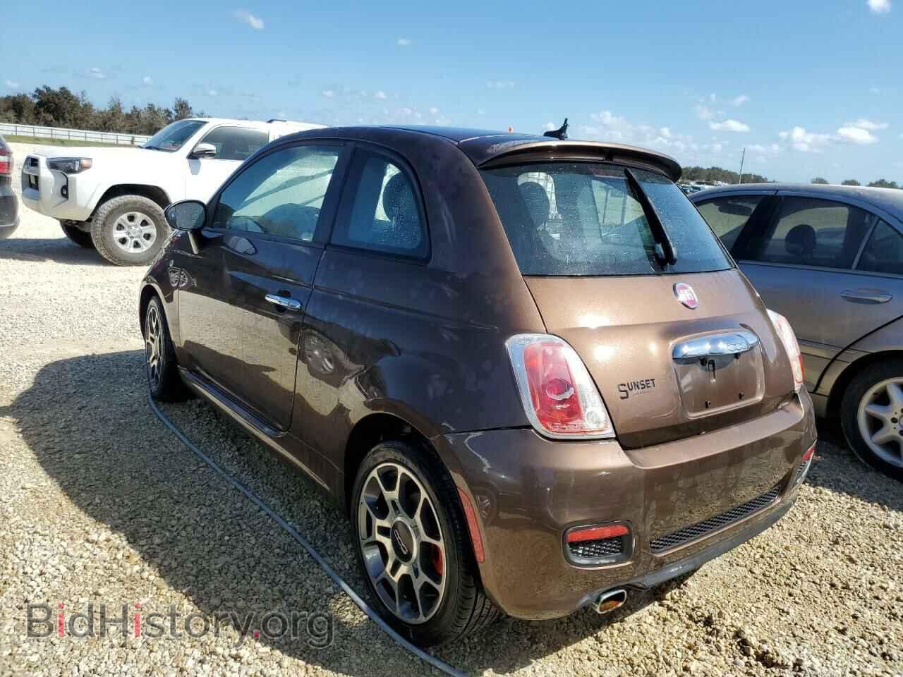 2012 FIAT 500 - VIN: 3C3CFFBR9CT106128 - Фото 2
