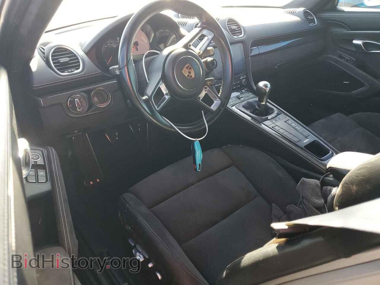 2018 PORSCHE CAYMAN - VIN: WP0AB2A84JS278422 - Фото 8