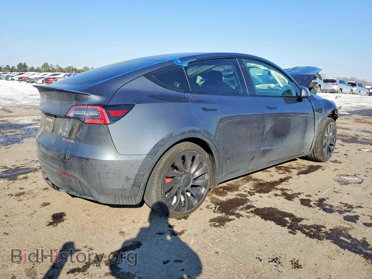 2021 TESLA MODEL Y - VIN: 5YJYGDEFXMF134735 - Photo 3