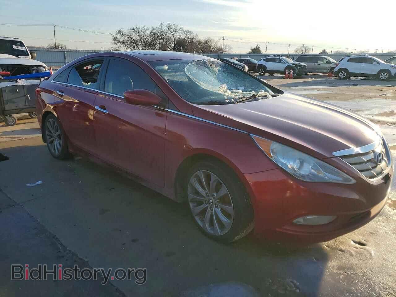 2013 HYUNDAI SONATA - VIN: 5NPEC4AC6DH588296 - Фото 4