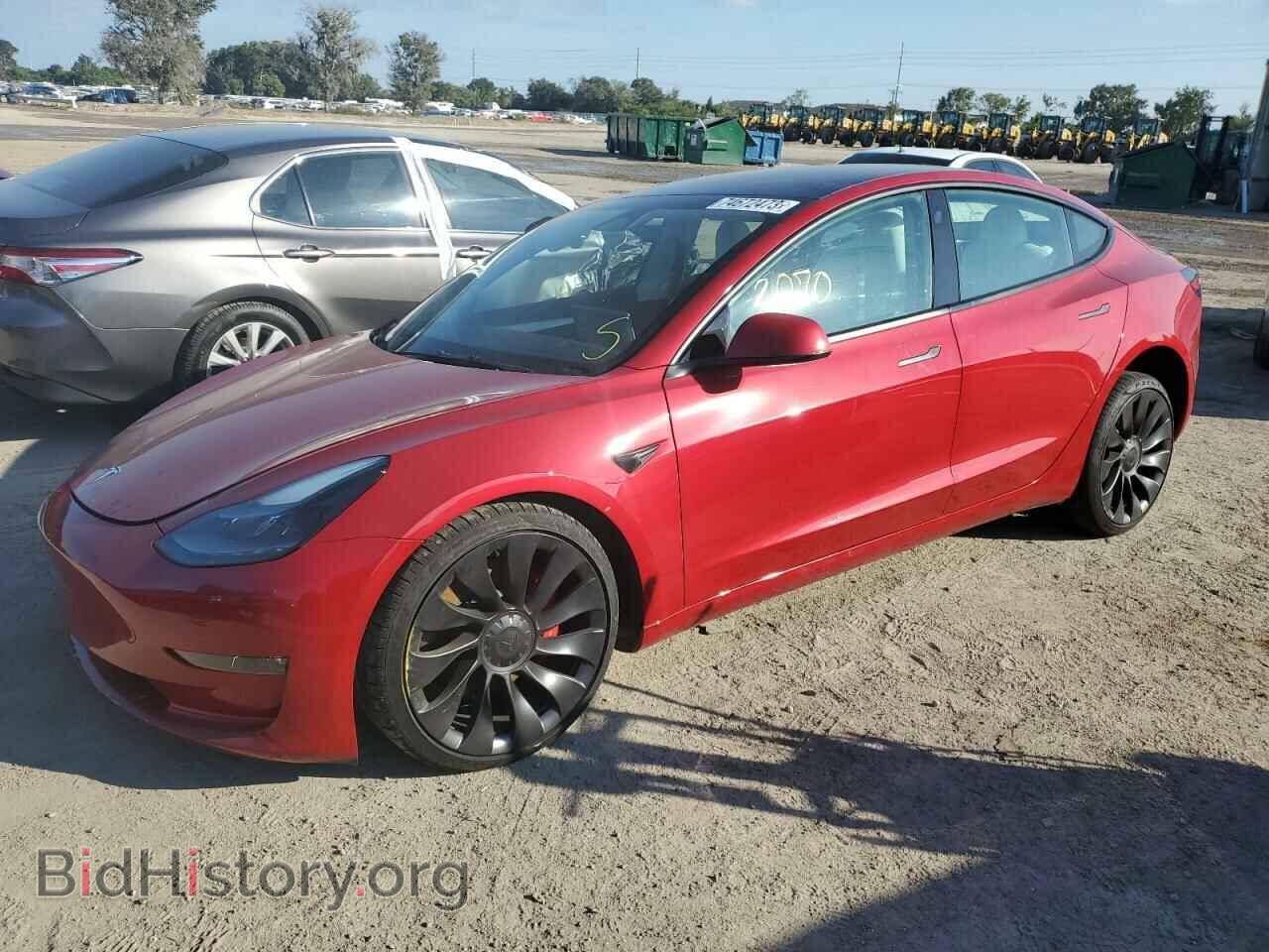 Фотография 5YJ3E1EC0PF395025 - TESLA MODEL 3 2023