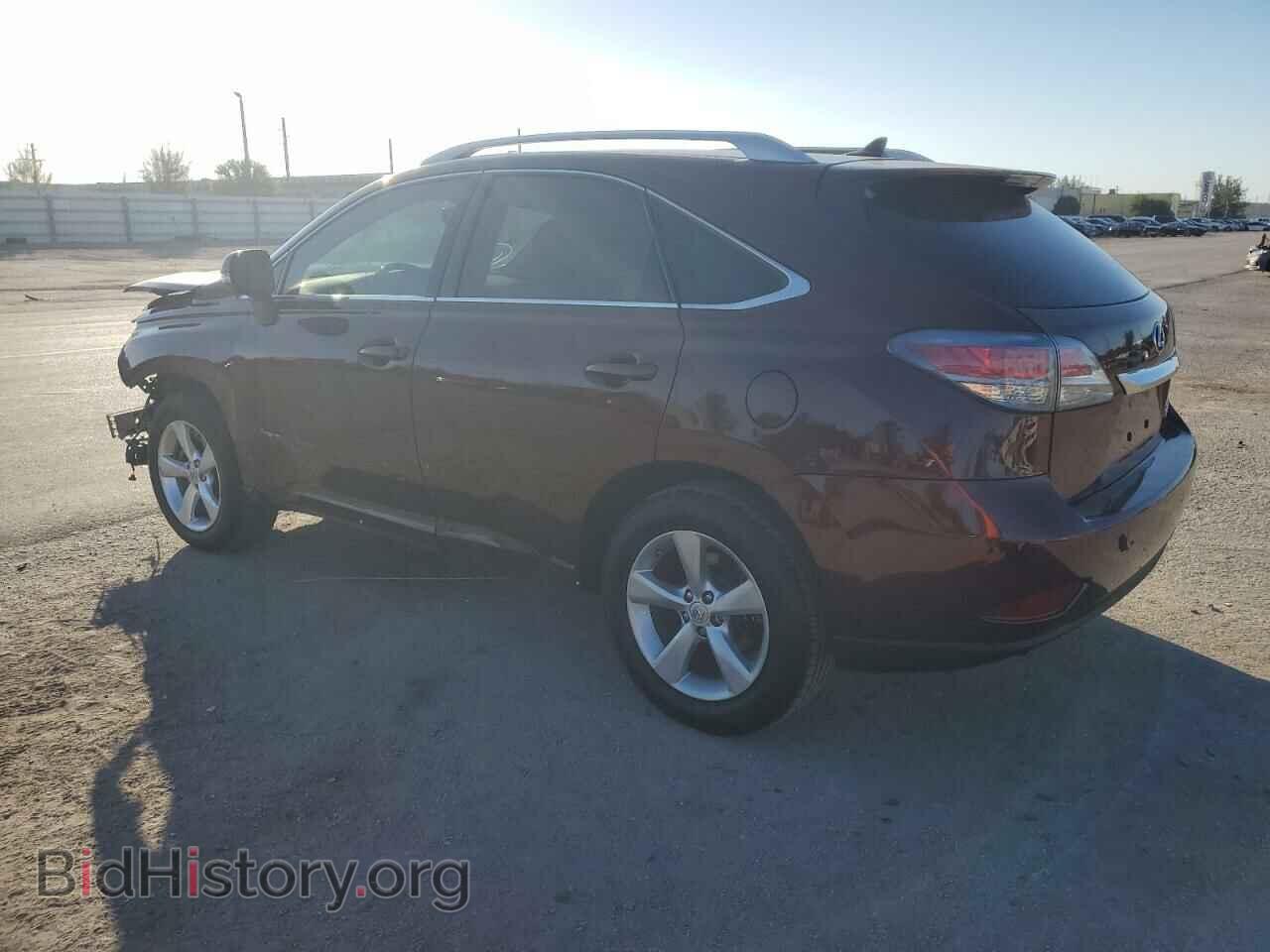 2013 LEXUS RX350 - VIN: 2T2BK1BAXDC192517 - Фото 2