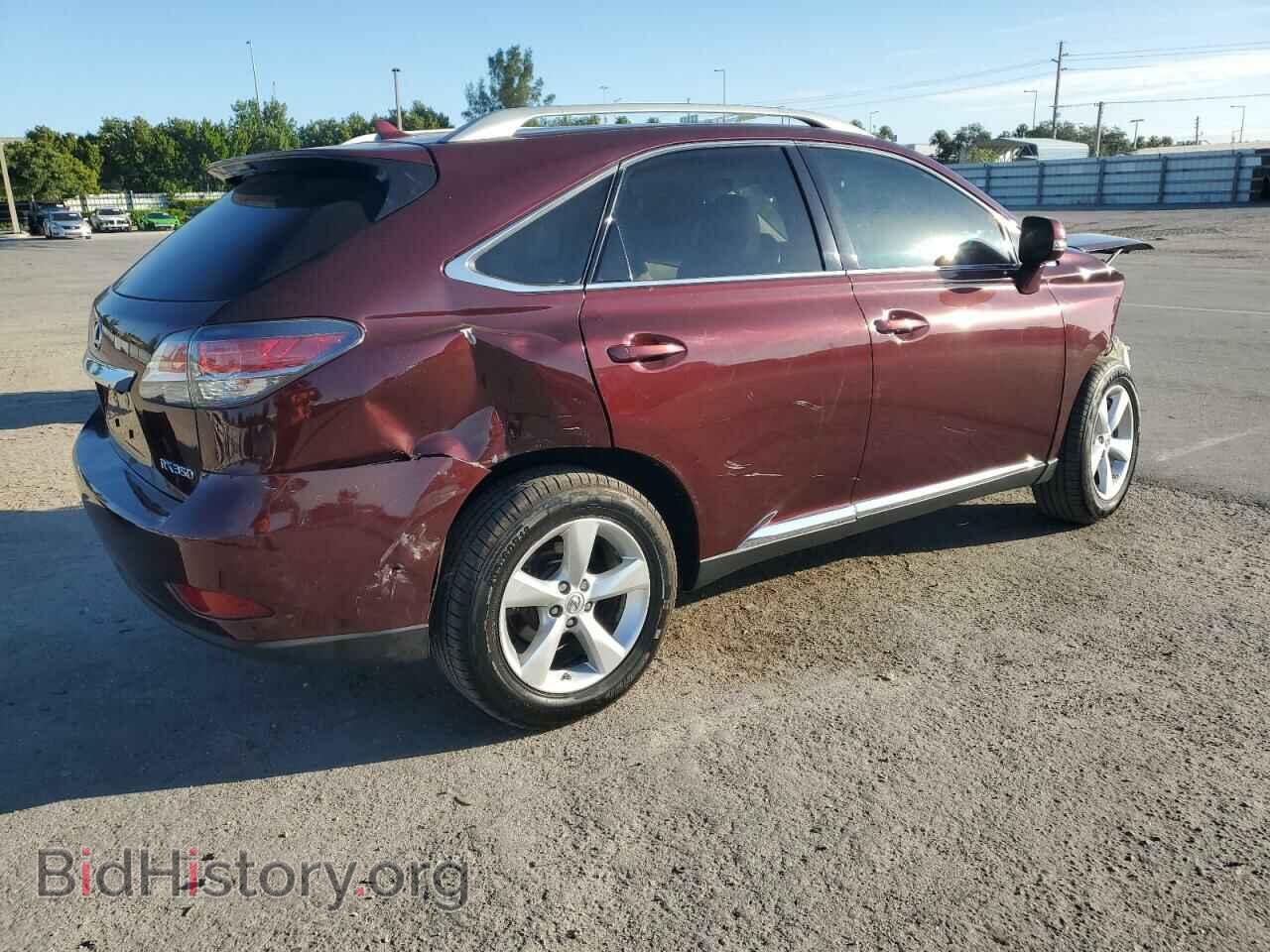 2013 LEXUS RX350 - VIN: 2T2BK1BAXDC192517 - Фото 3
