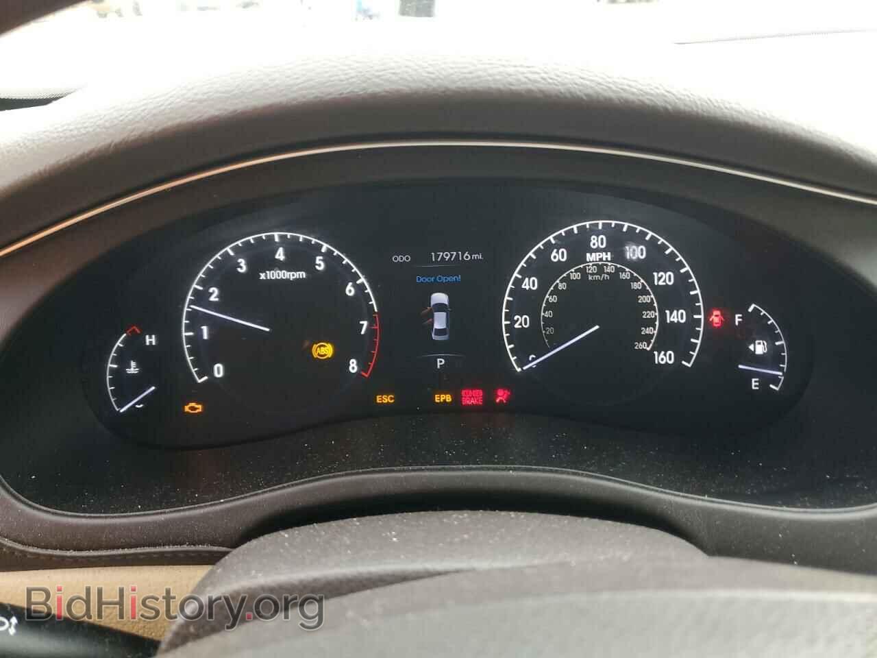 2012 HYUNDAI GENESIS - VIN: KMHGC4DF6CU163790 - Фото 9