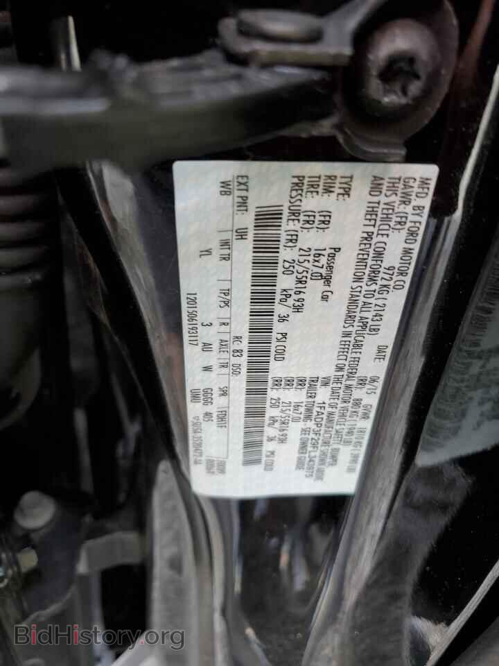 2015 FORD FOCUS - VIN: 1FADP3F29FL343975 - Фото 13