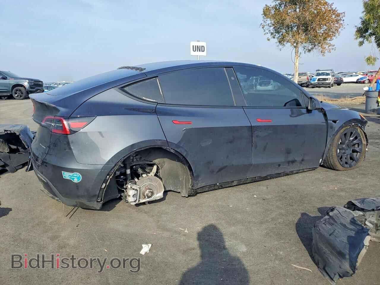 2025 TESLA MODEL Y - VIN: 7SAYGDEE1SF308277 - Фото 3