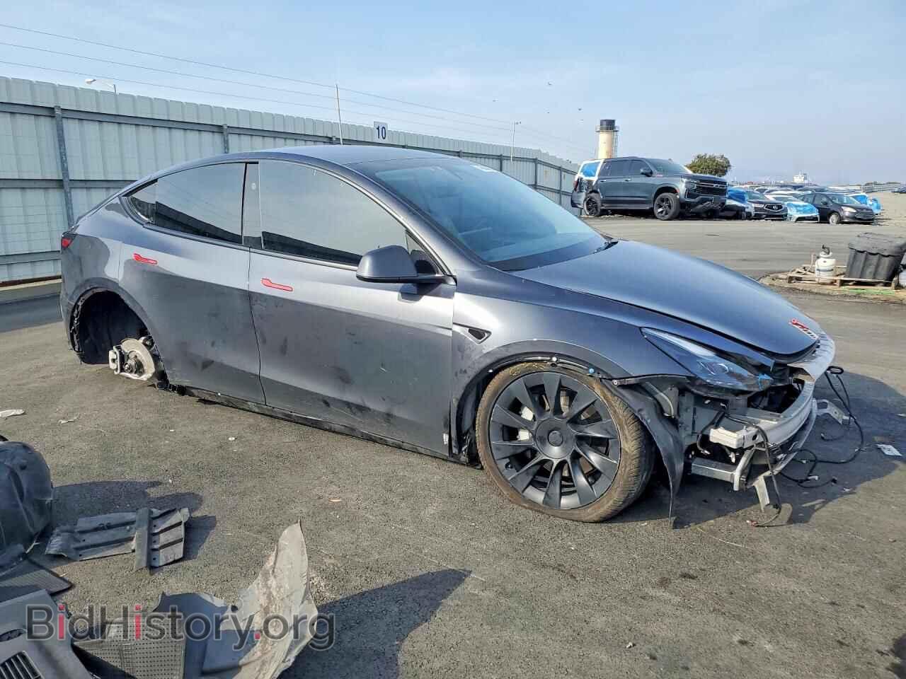 2025 TESLA MODEL Y - VIN: 7SAYGDEE1SF308277 - Фото 4