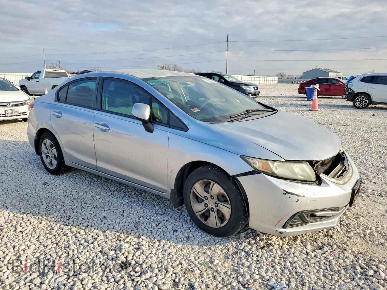 2013 HONDA CIVIC - VIN: 2HGFB2F57DH558921 - Фото 4