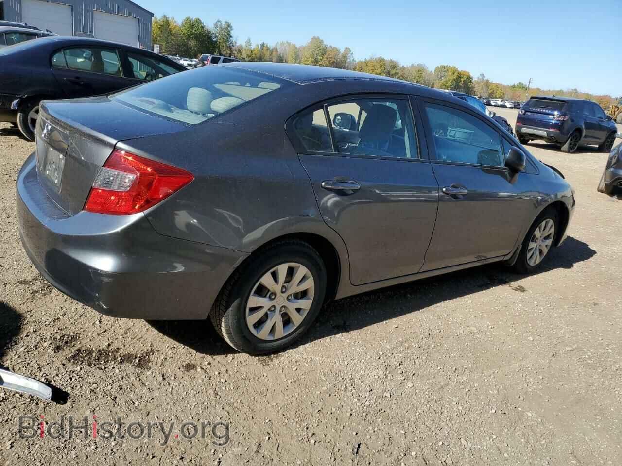 2012 HONDA CIVIC - VIN: 2HGFB2F49CH035907 - Фото 3