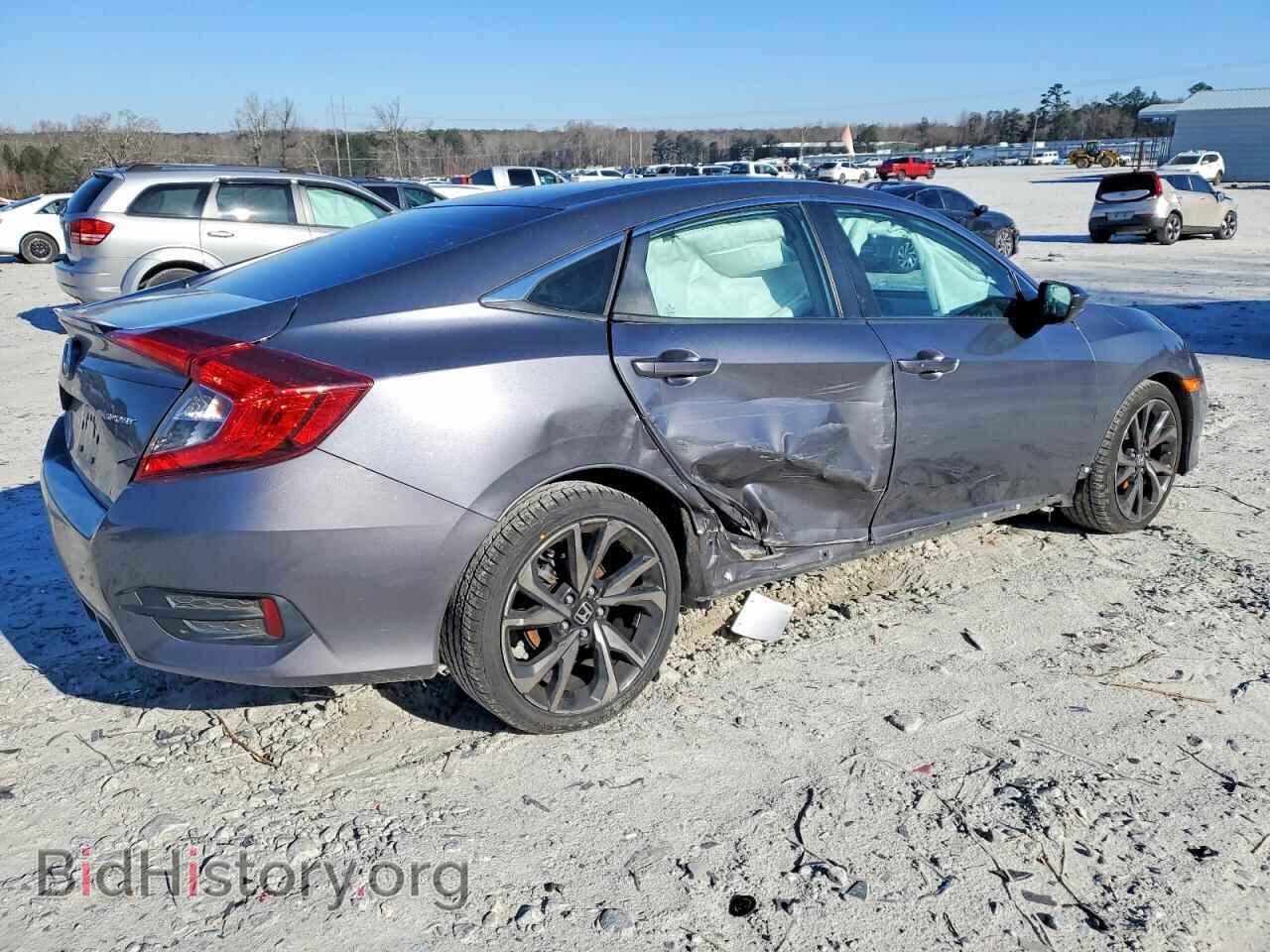 2021 HONDA CIVIC - VIN: 2HGFC2F84MH524846 - Фото 3