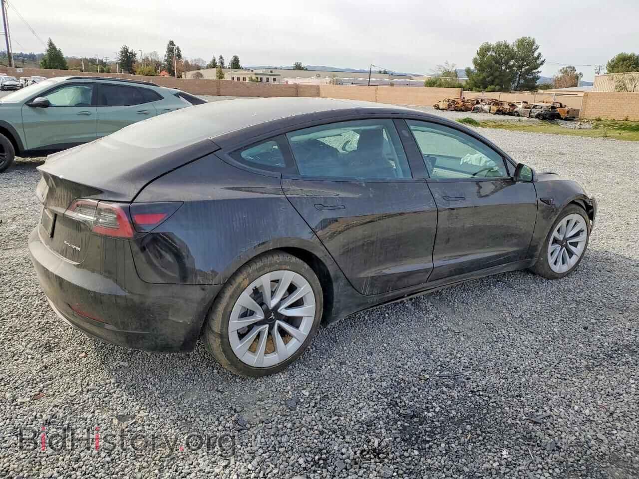 2022 TESLA MODEL 3 - VIN: 5YJ3E1EB8NF156004 - Фото 3