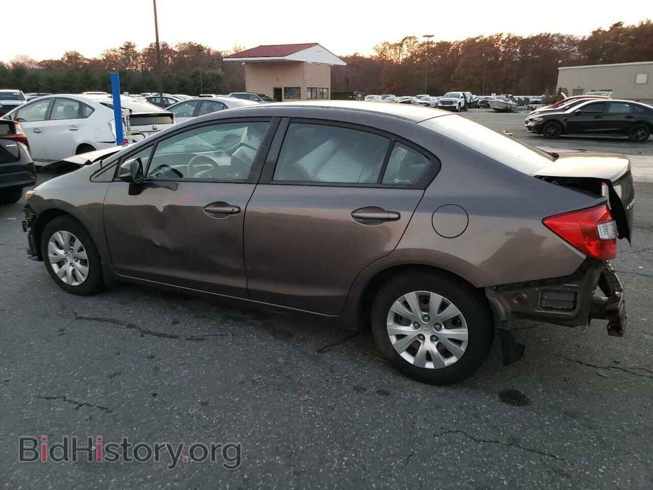 2012 HONDA CIVIC - VIN: 2HGFB2F54CH560270 - Фото 2