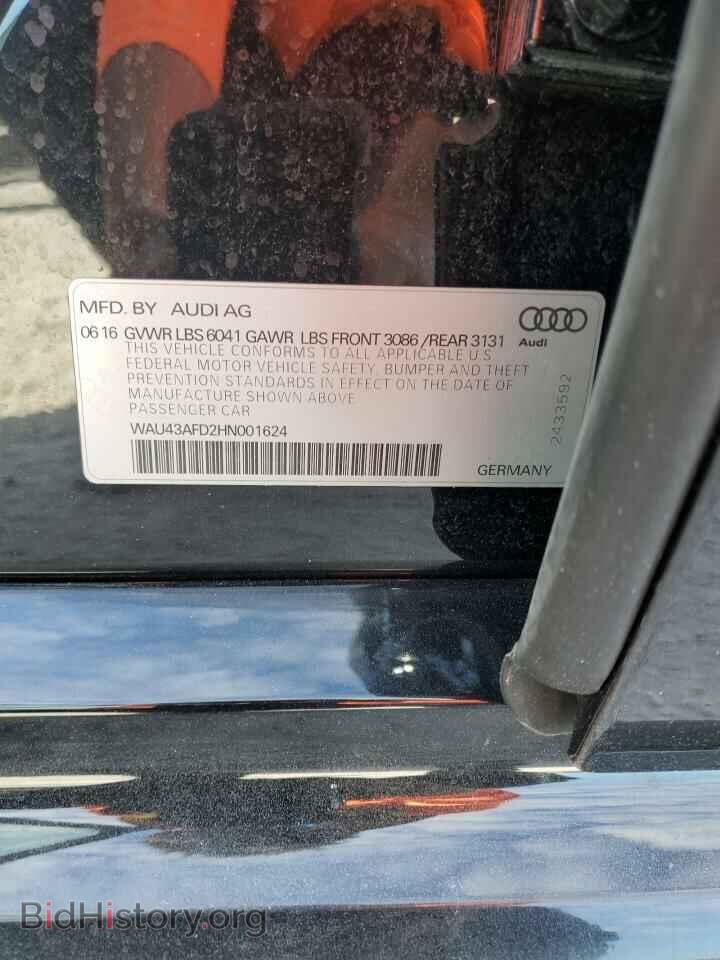 2017 AUDI A8 - VIN: WAU43AFD2HN001624 - Фото 12