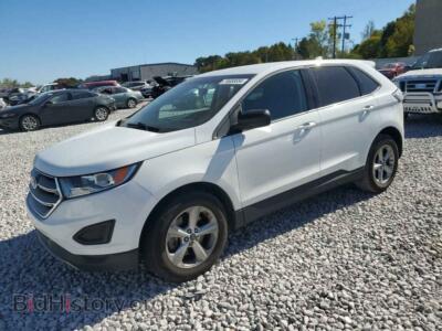 2015 Ford EDGE SE, белый — VIN 2FMTK4G91FBB48857, Copart