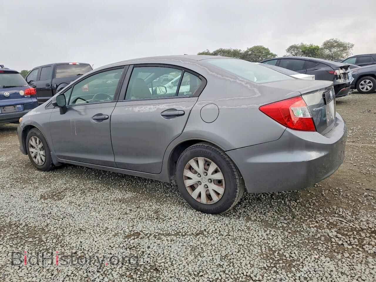 2012 HONDA CIVIC - VIN: JHMFB2F51CS005184 - Фото 2