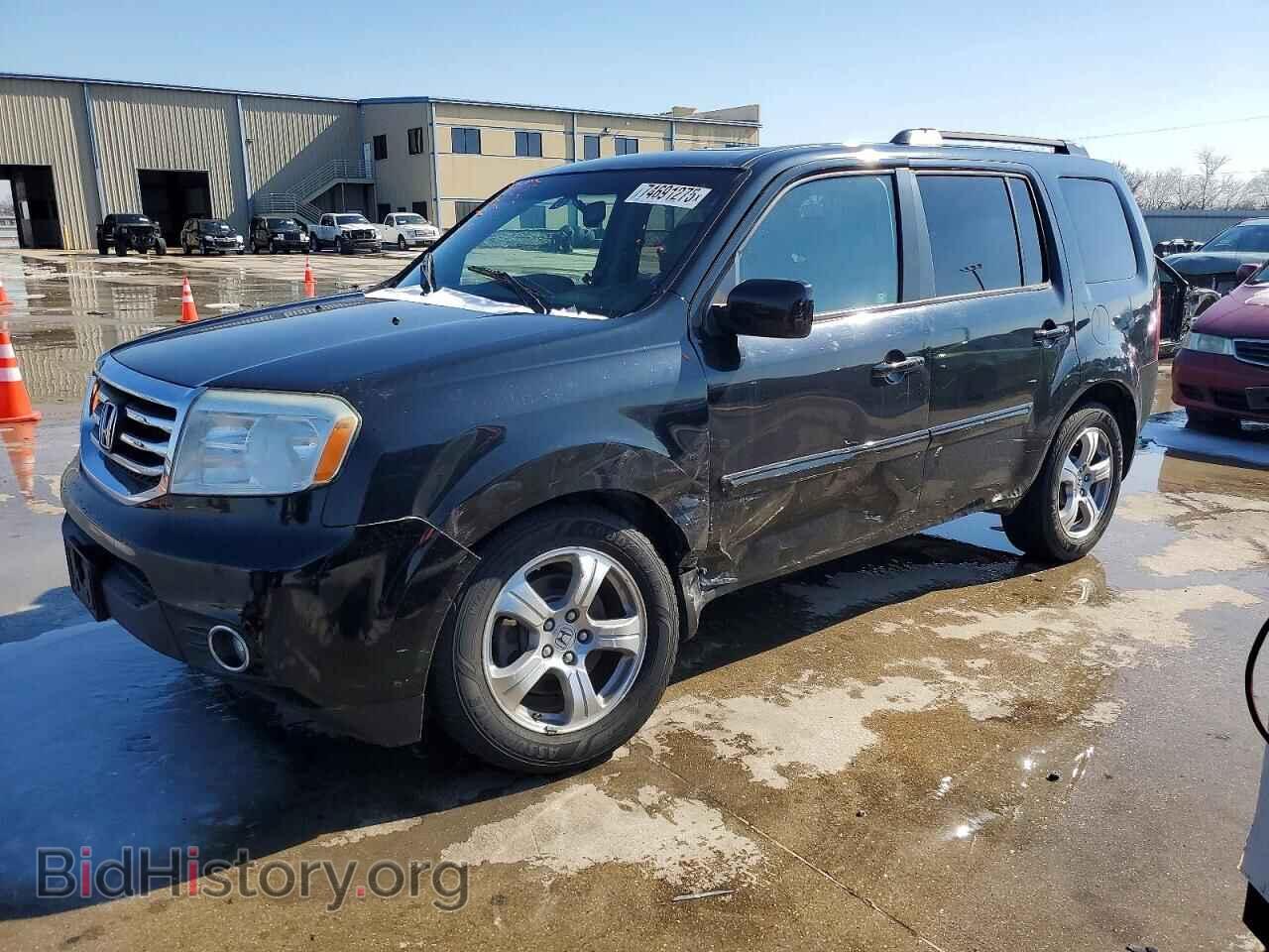 Photo 5FNYF4H50CB007724 - HONDA PILOT 2012