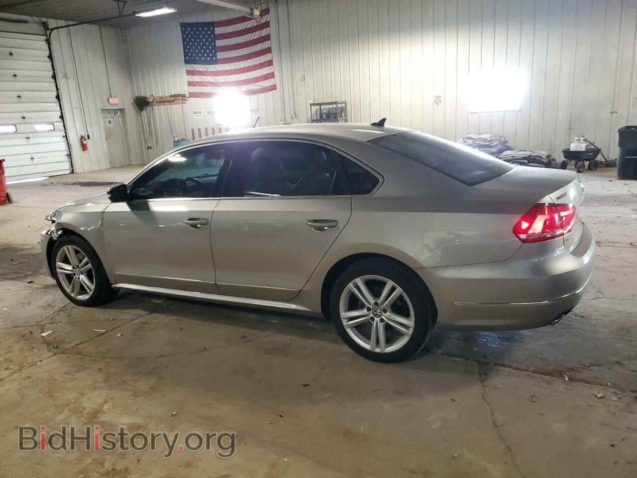 2013 VOLKSWAGEN PASSAT - VIN: 1VWCN7A3XDC062118 - Фото 2