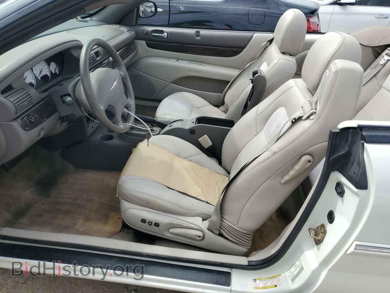 2006 CHRYSLER SEBRING - VIN: 1C3EL65R56N250275 - Фото 7