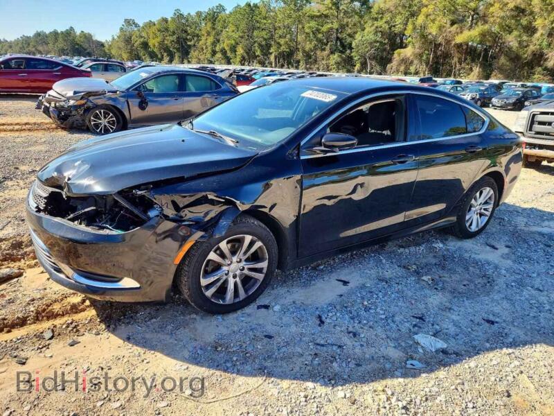 2015 Chrysler 200 Limited (VIN 1C3CCCAB9FN652444) — фото 1 из 14, Copart, повреждение: передняя часть