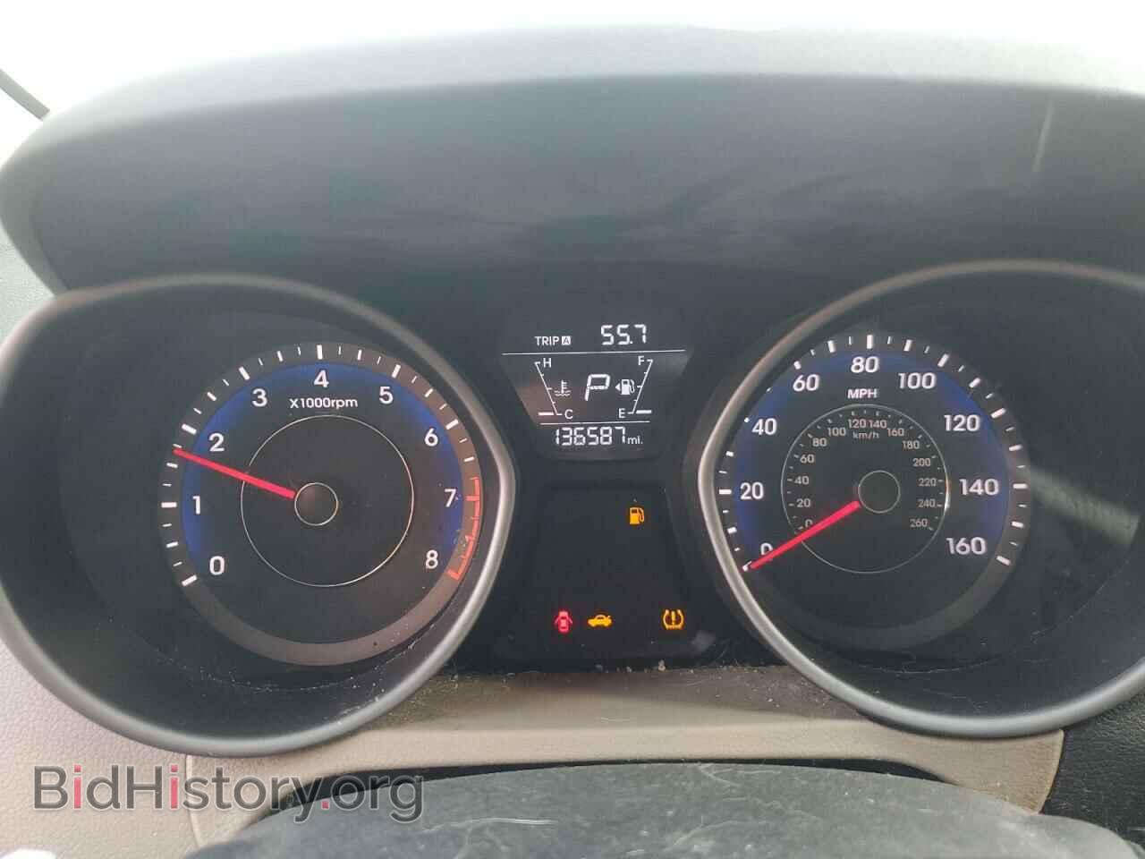 2014 HYUNDAI ELANTRA - VIN: KMHDH4AE2EU107624 - Фото 9