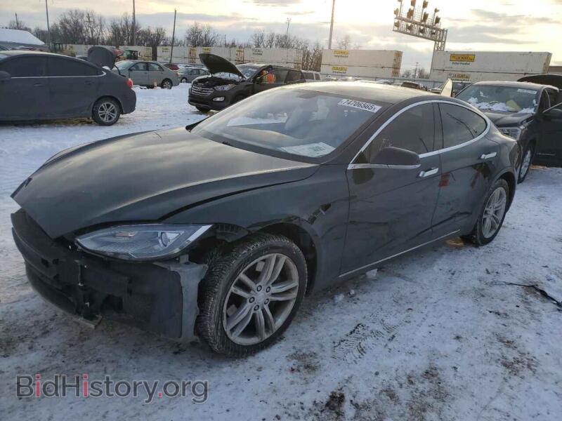 2013 Tesla MODEL S (VIN 5YJSA1CGXDFP03942) — фото 1 из 14, Copart, повреждение: передняя часть
