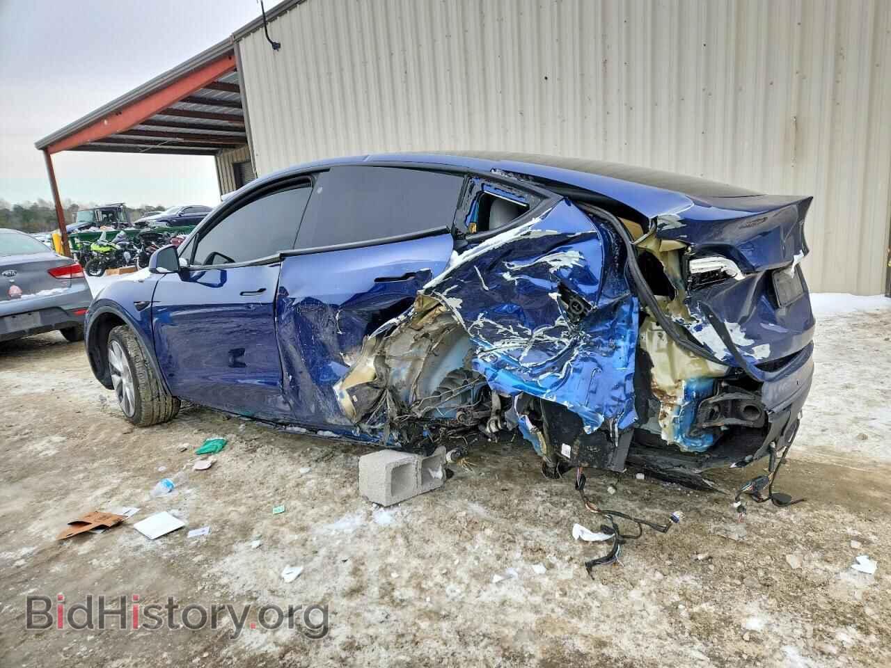 2022 TESLA MODEL Y - VIN: 7SAYGDEEXNF430558 - Фото 2