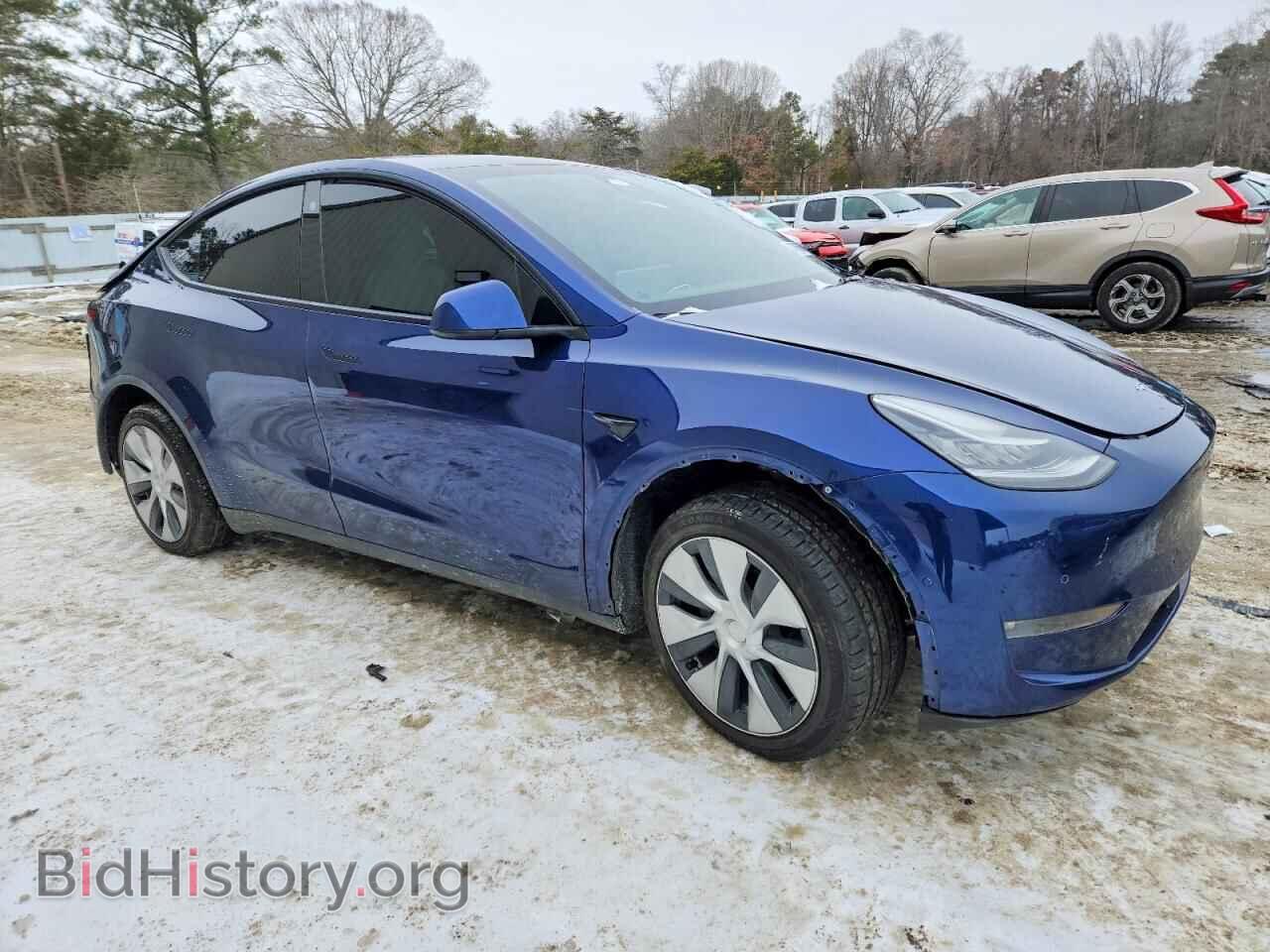 2022 TESLA MODEL Y - VIN: 7SAYGDEEXNF430558 - Фото 4