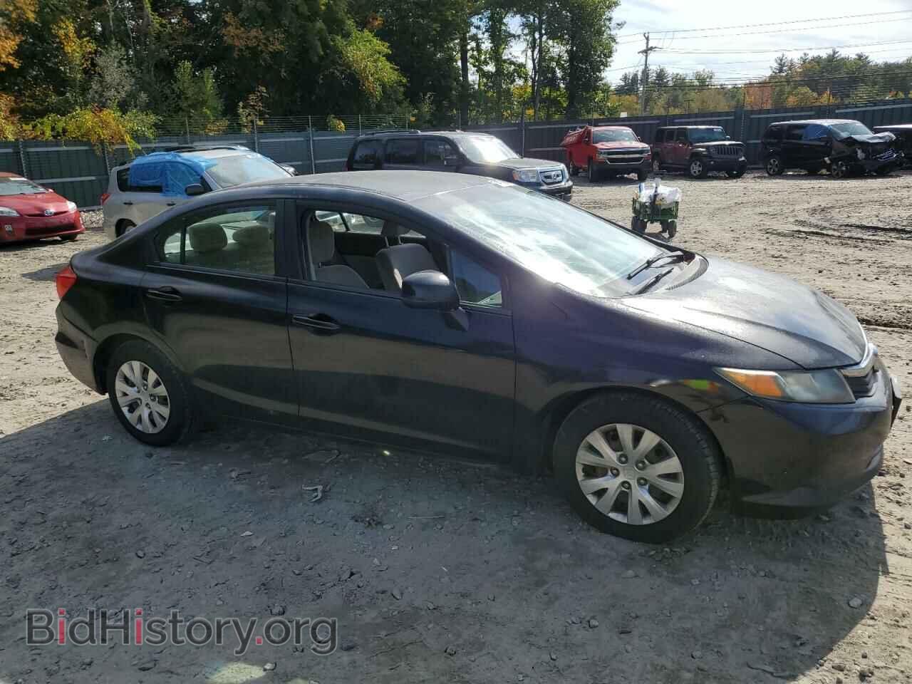 2012 HONDA CIVIC - VIN: 2HGFB2F50CH554644 - Фото 4