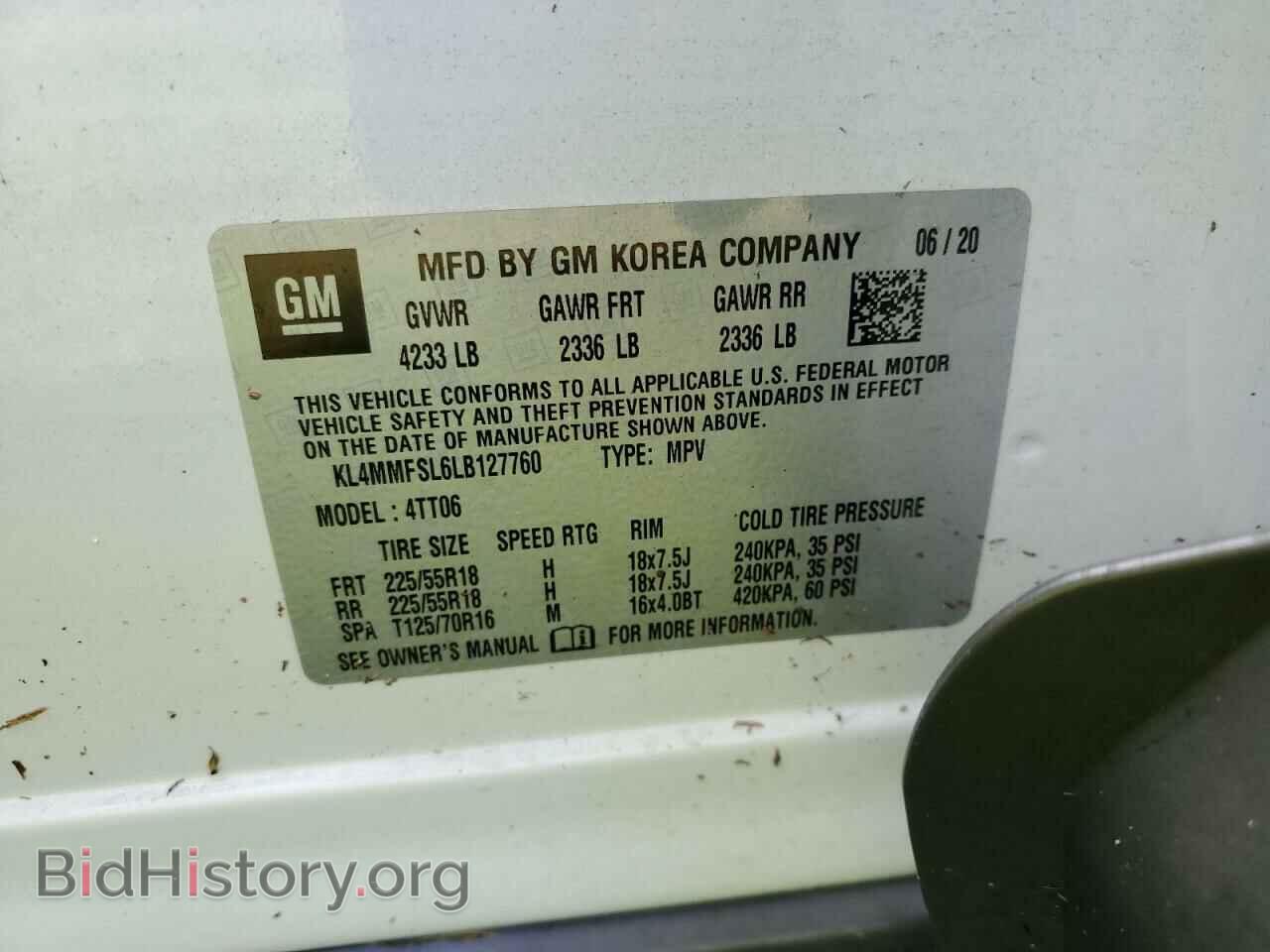 2020 BUICK ENCORE - VIN: KL4MMFSL6LB127760 - Photo 14