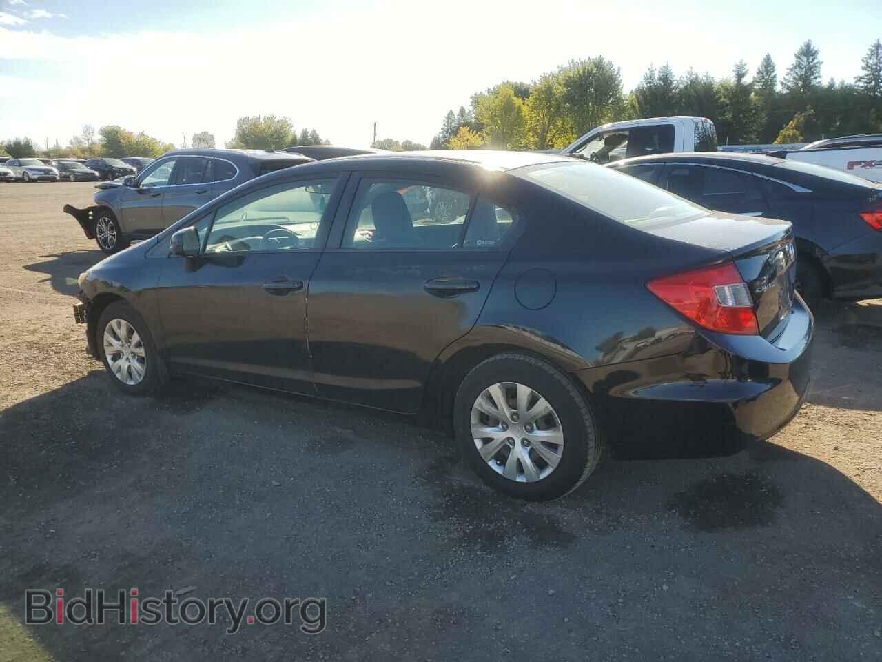 2012 HONDA CIVIC - VIN: 2HGFB2F49CH112355 - Фото 2