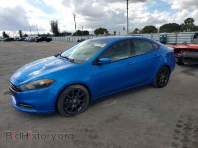 2016 Dodge DART SE, синий — VIN 1C3CDFAA5GD533951, Copart